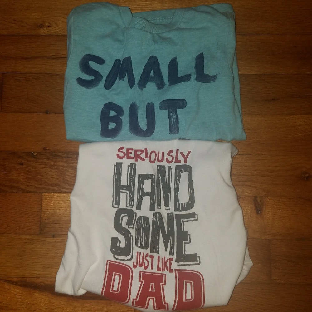 2 Graphic Long sleeve T's! 3t & 4t